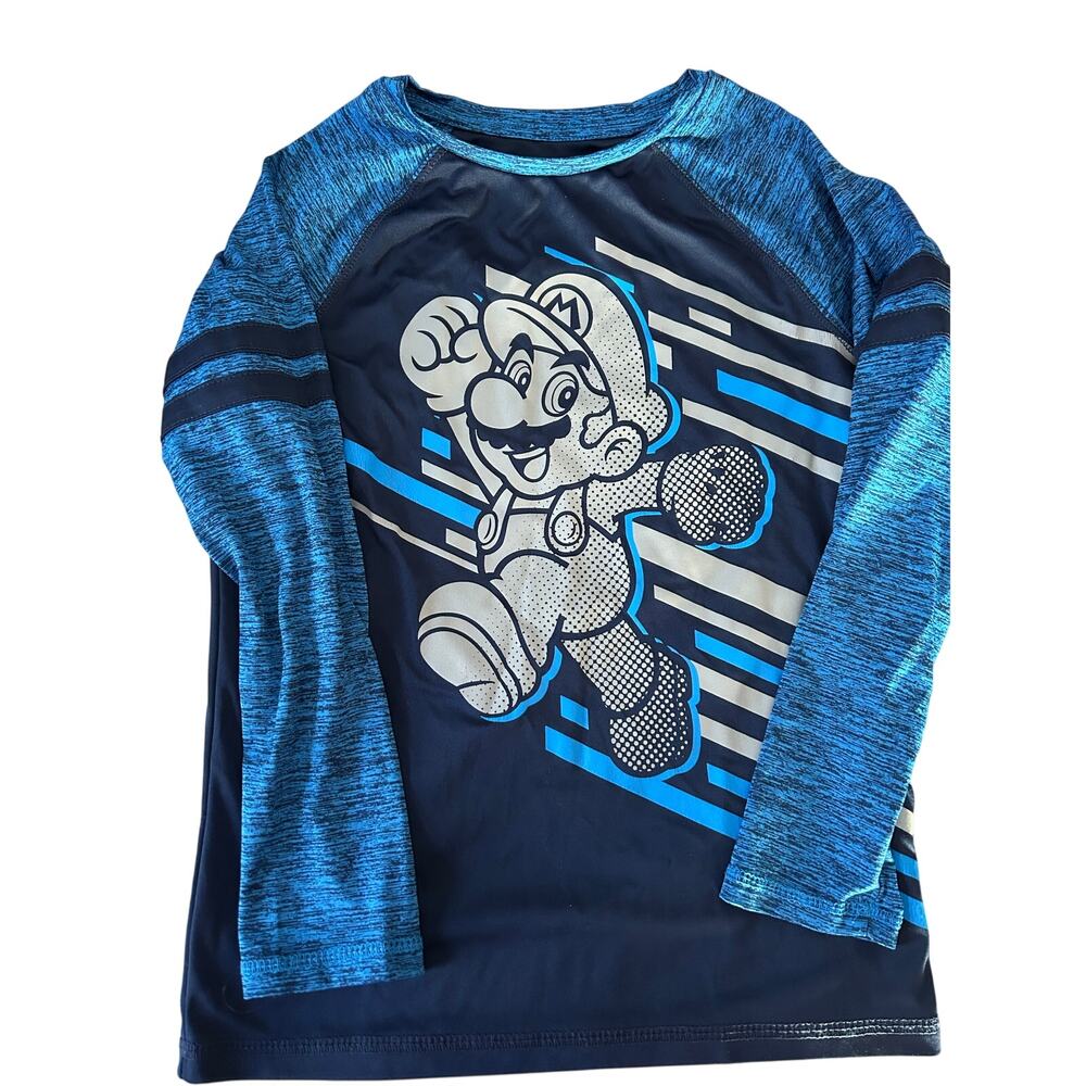 Jumping Beans blue Mario shirt size 10